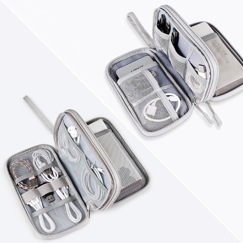 Office Tech Bag - Organizer na kable podróżny, etui z