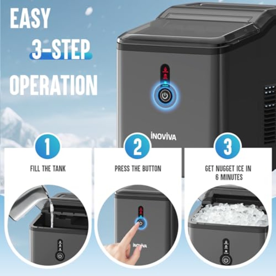Automat do lodu w kostkach na  – Office Tech Products recenzja i cena
